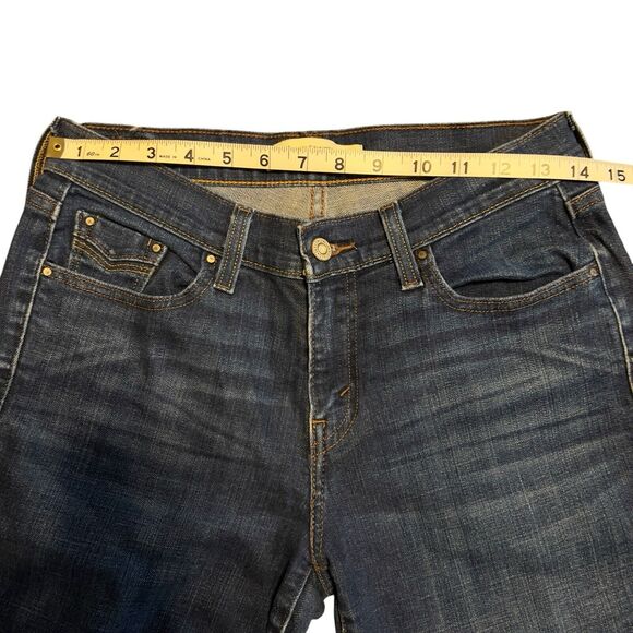 Levi Strauss bootcut 515 Jeans Size 27 X 30 Blue Jeans Woman’s Stretch - Picture 5 of 11